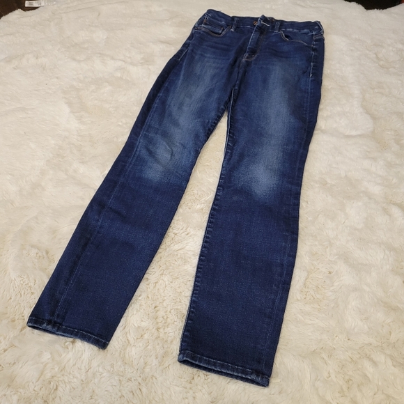 Mother Jeans High Waisted Looker Ankle in Up Your Alley Up Your Alley - Picture 9 of 10